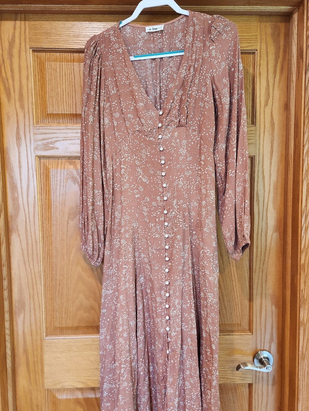 In Loom "Francie" Rayon/Viscose Dress, Size Medium - Picture 2 of 10